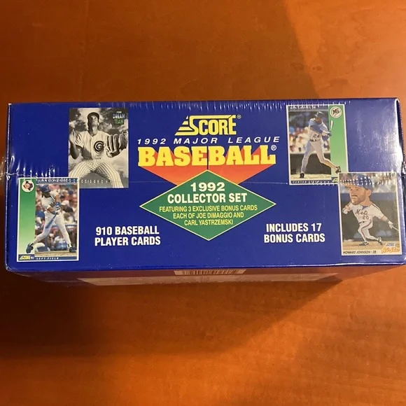 1992 Score Major League Baseball Collector Set Factory Sealed - Picture 5 of 6